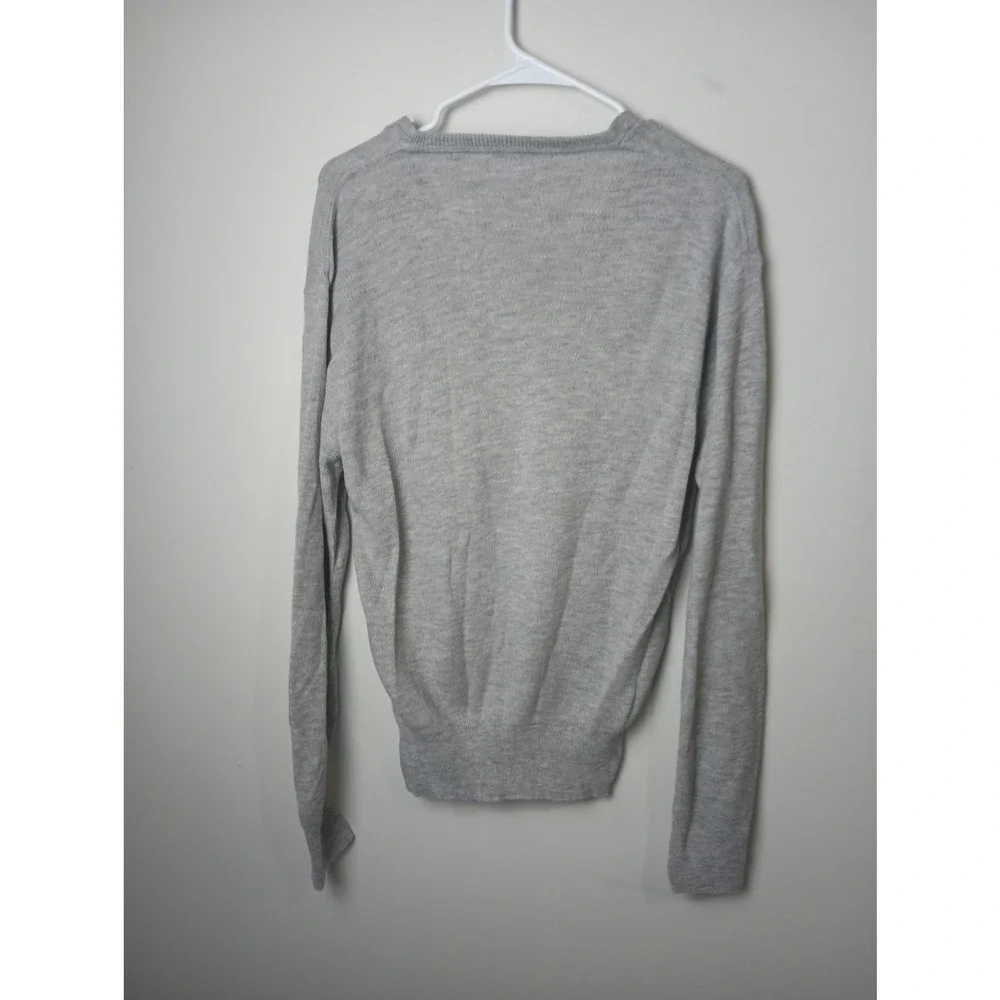 Vintage Puritan V Neck Sweater Men's‎ Large Gray Orlon Acrylic Pullover USA NWT